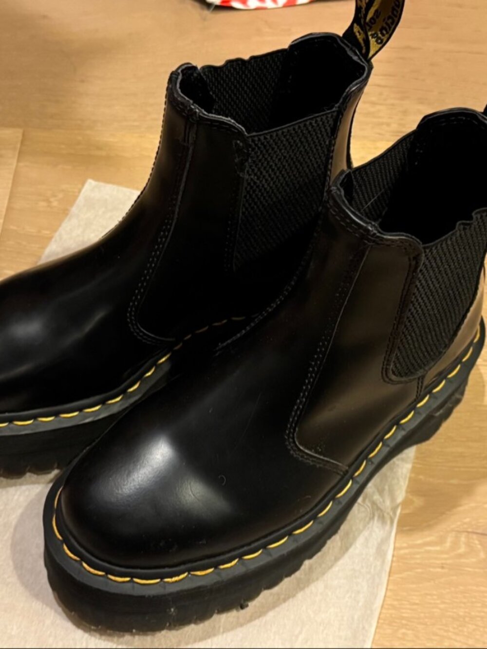 Dr. Martens 2976 Quad Chelsea Boots Black Women's US 6